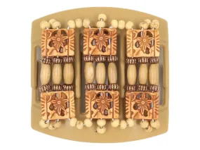 African Butterfly Thick Hair Comb - Tripla Blonde 52