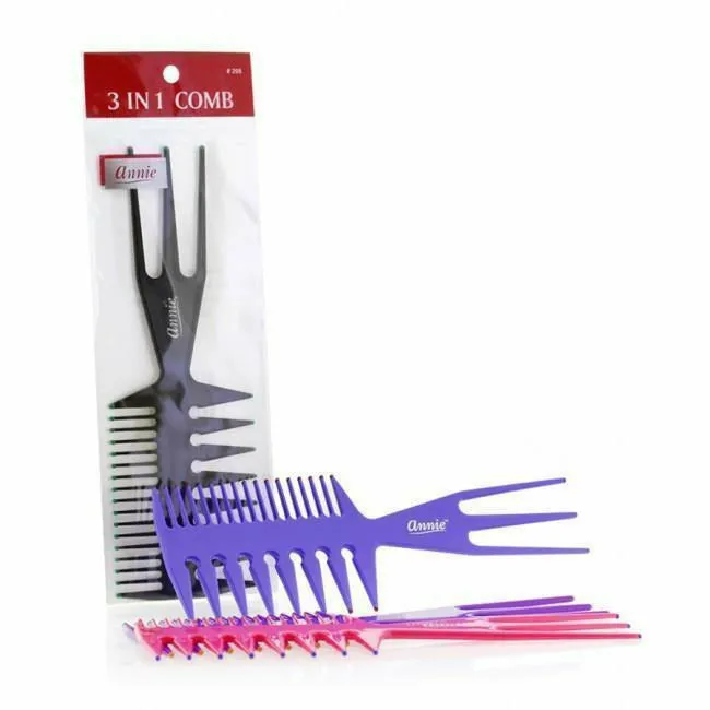 Annie: 3-in-1 Comb Large #208