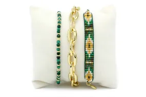 Gerbera Bracelet Stack