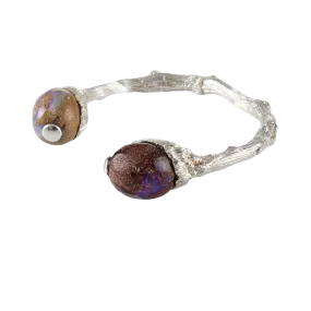 Large Twig and Jundah Opal Cuff
