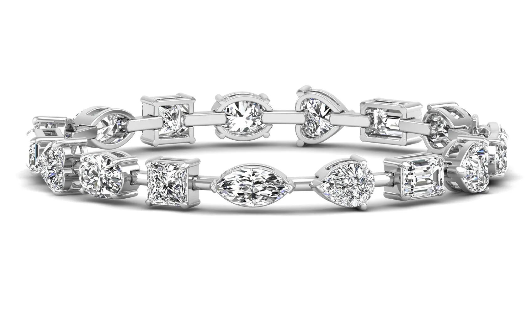Tutti Frutti Designer Bracelet - 14.36 ct.