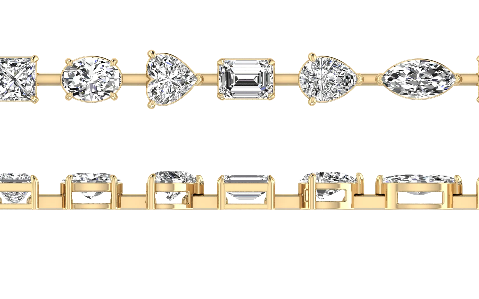 Tutti Frutti Designer Bracelet - 14.36 ct.