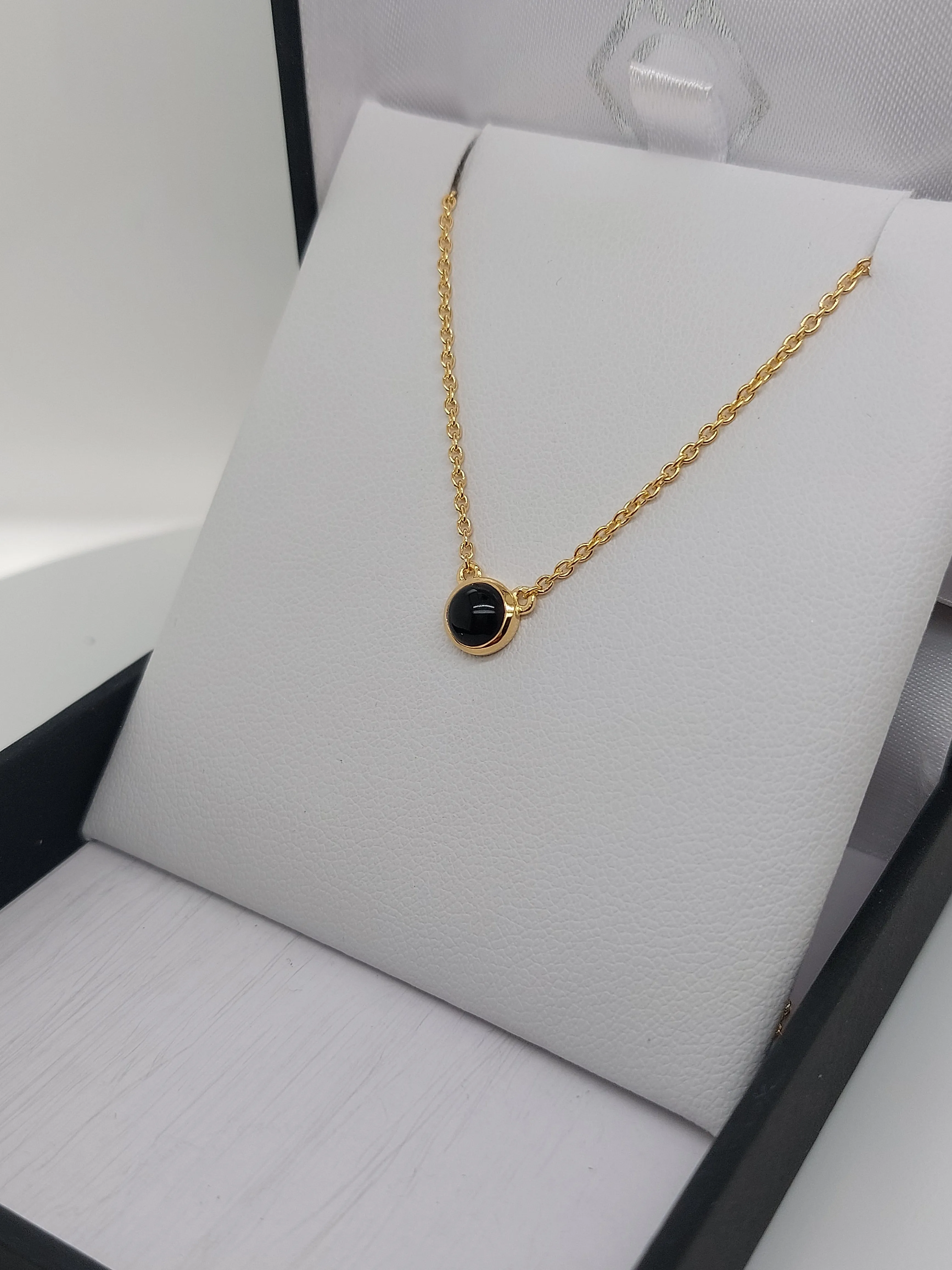 Yellow Heavenly Onyx Necklace